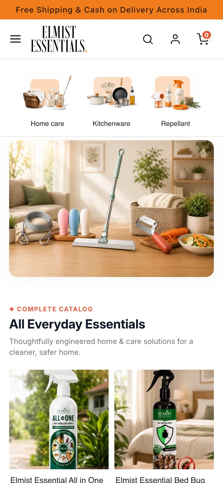 Elmist Essentials on mobile
